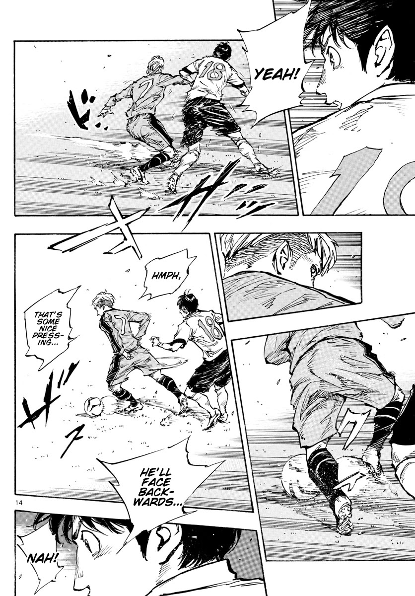 BE BLUES ~Ao ni nare~ Chapter 456 page 13 - Chapter 456: Kazama Kyousuke