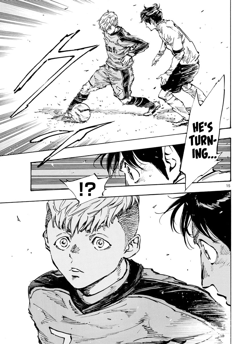 BE BLUES ~Ao ni nare~ Chapter 456 page 14 - Chapter 456: Kazama Kyousuke