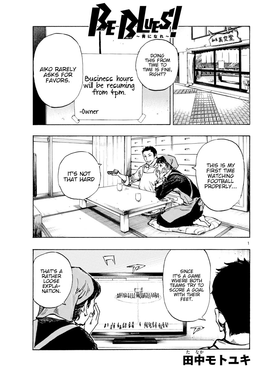 BE BLUES ~Ao ni nare~ Chapter 456 page 2 - Chapter 456: Kazama Kyousuke