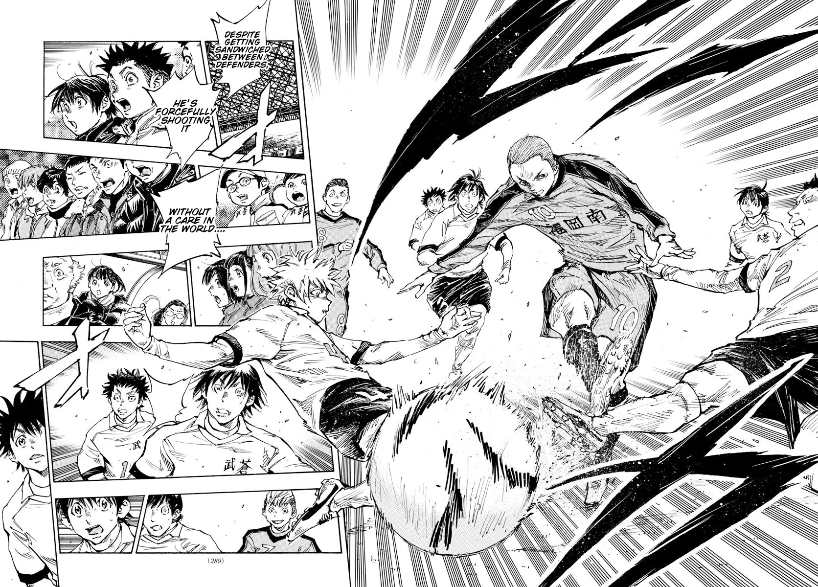 BE BLUES ~Ao ni nare~ Chapter 458 page 3 - Chapter 458: Barrage, Altogether