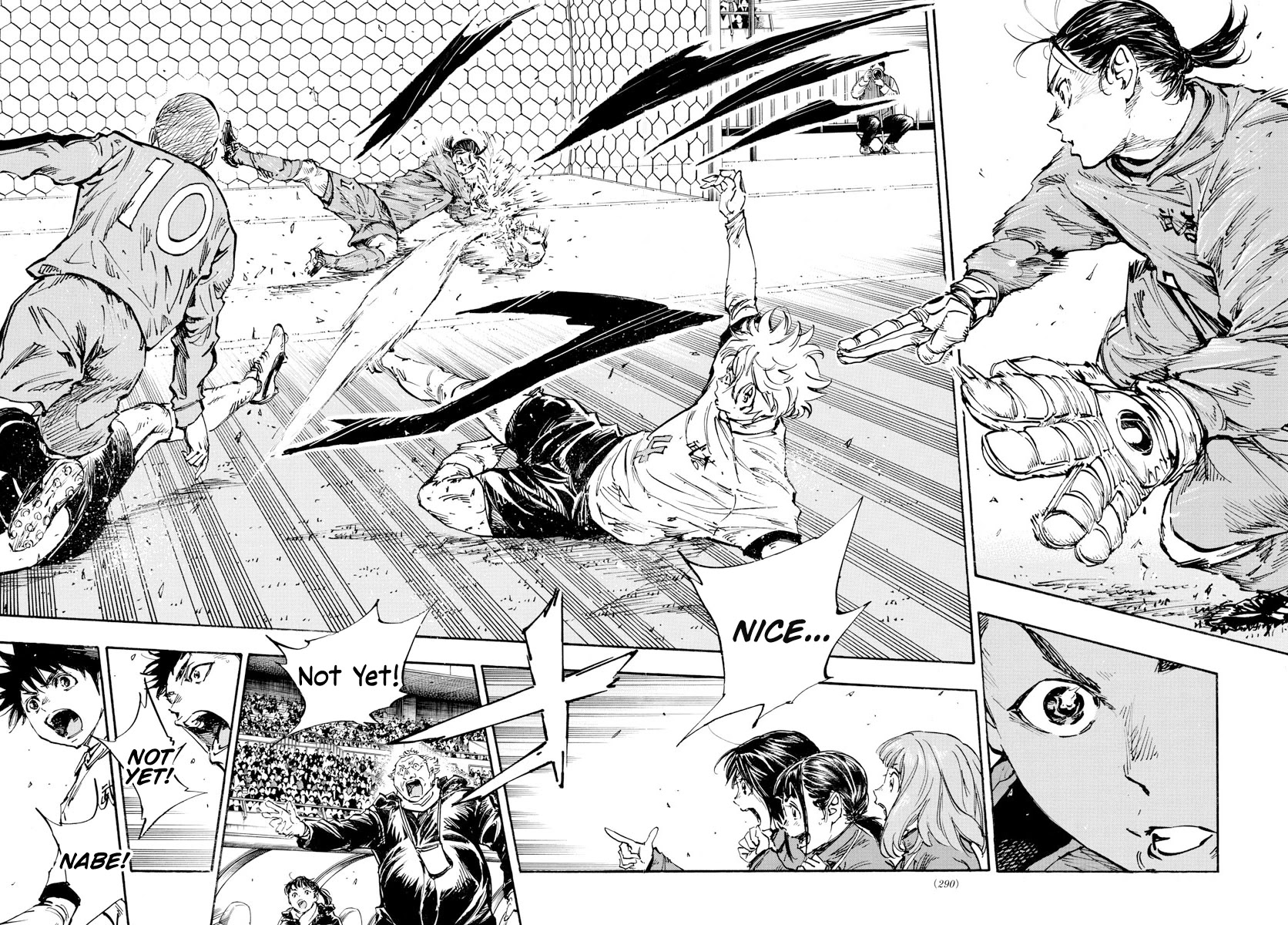 BE BLUES ~Ao ni nare~ Chapter 458 page 4 - Chapter 458: Barrage, Altogether