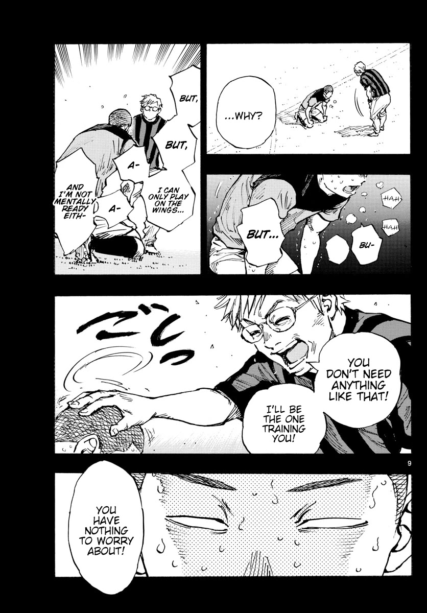 BE BLUES ~Ao ni nare~ Chapter 459 page 10 - Chapter 459: The Turning Point Towards Becoming a Striker