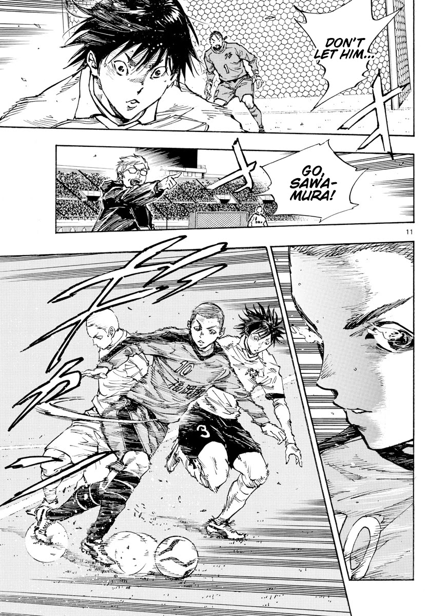BE BLUES ~Ao ni nare~ Chapter 459 page 12 - Chapter 459: The Turning Point Towards Becoming a Striker