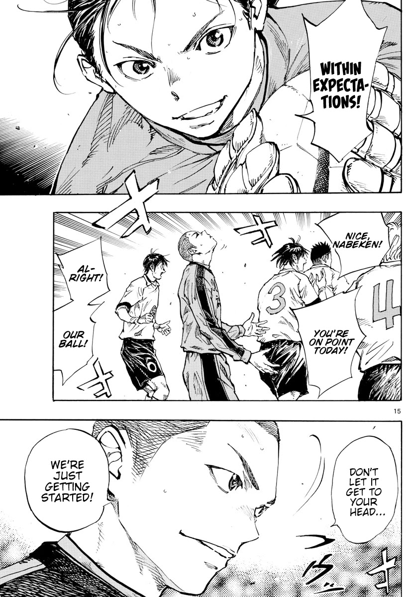 BE BLUES ~Ao ni nare~ Chapter 459 page 16 - Chapter 459: The Turning Point Towards Becoming a Striker