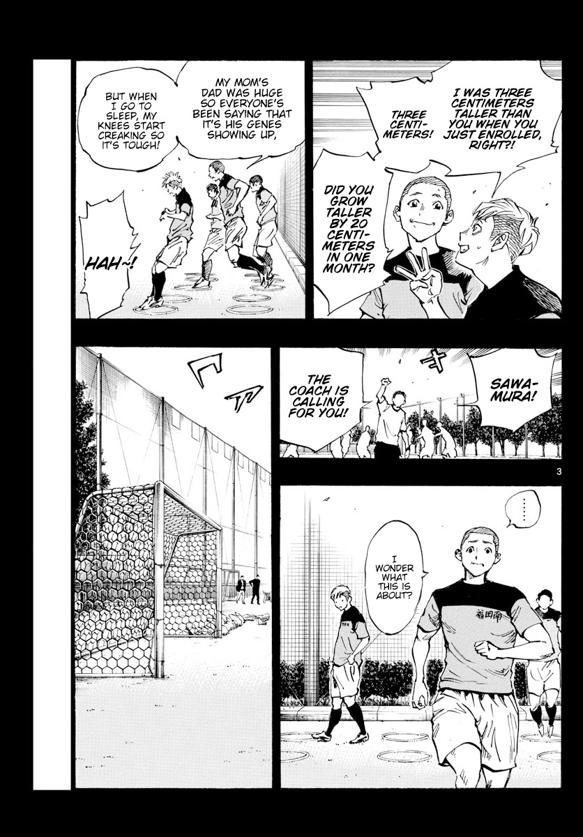 BE BLUES ~Ao ni nare~ Chapter 459 page 4 - Chapter 459: The Turning Point Towards Becoming a Striker