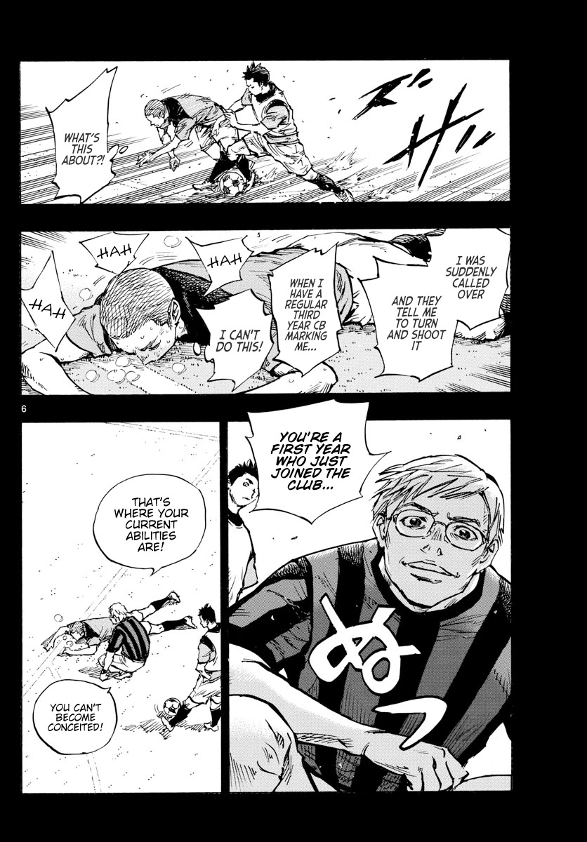 BE BLUES ~Ao ni nare~ Chapter 459 page 7 - Chapter 459: The Turning Point Towards Becoming a Striker