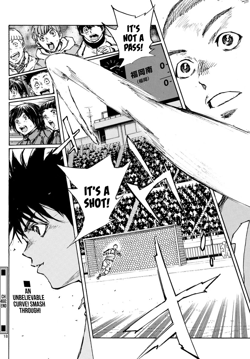 BE BLUES ~Ao ni nare~ Chapter 460 page 17 - Chapter 460: Ryuu Makes His Move