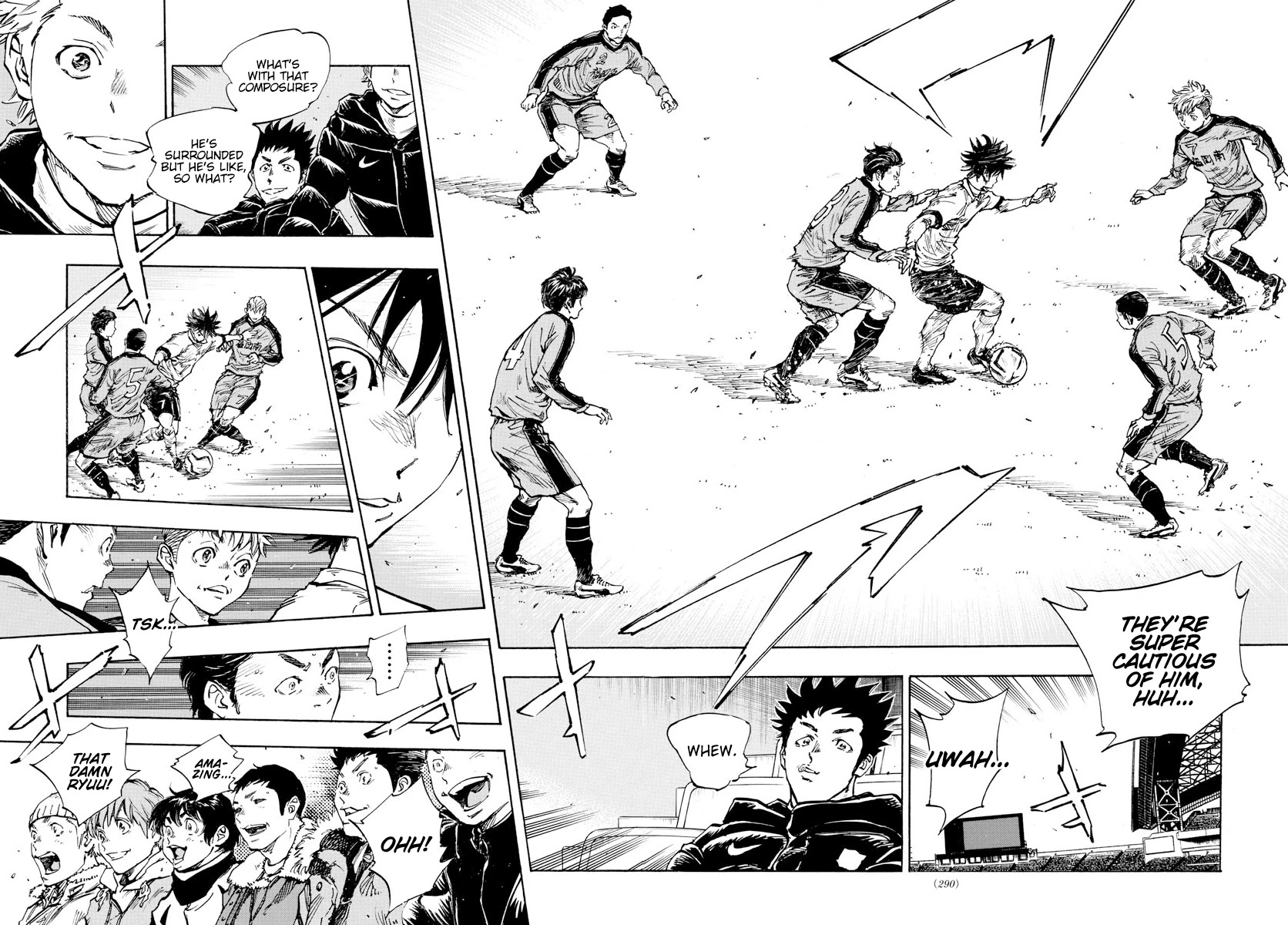 BE BLUES ~Ao ni nare~ Chapter 460 page 7 - Chapter 460: Ryuu Makes His Move