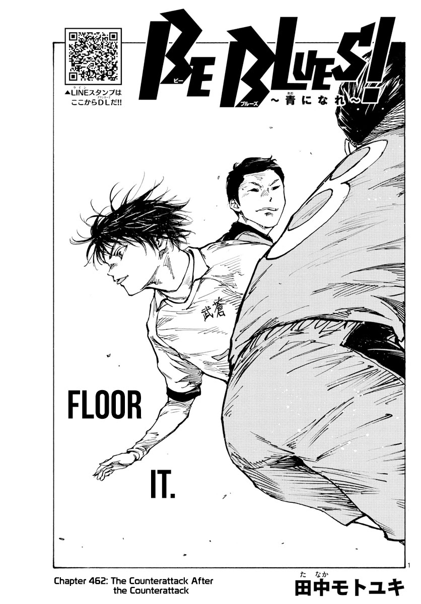 BE BLUES ~Ao ni nare~ Chapter 462 page 2 - Chapter 462: The Counterattack After the Counterattack