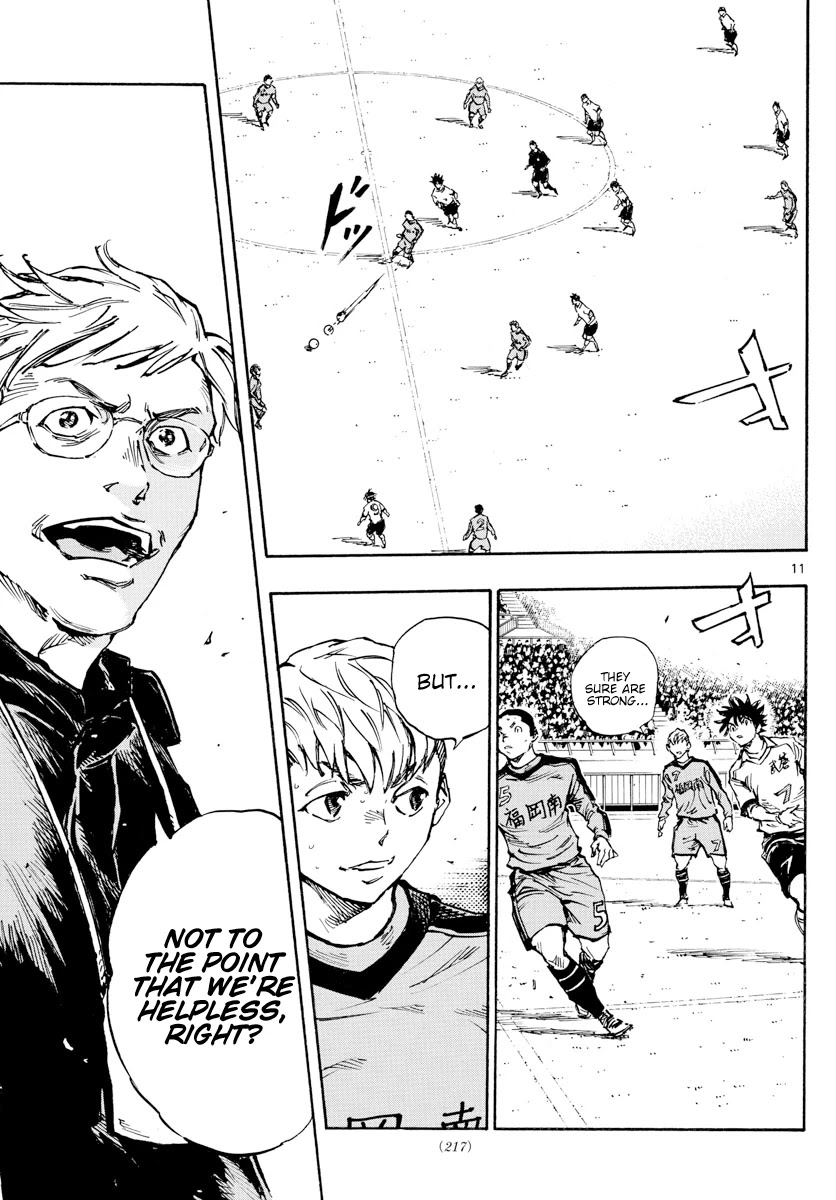 BE BLUES ~Ao ni nare~ Chapter 463 page 12 - Chapter 463: Solid Defense and Fast Attack
