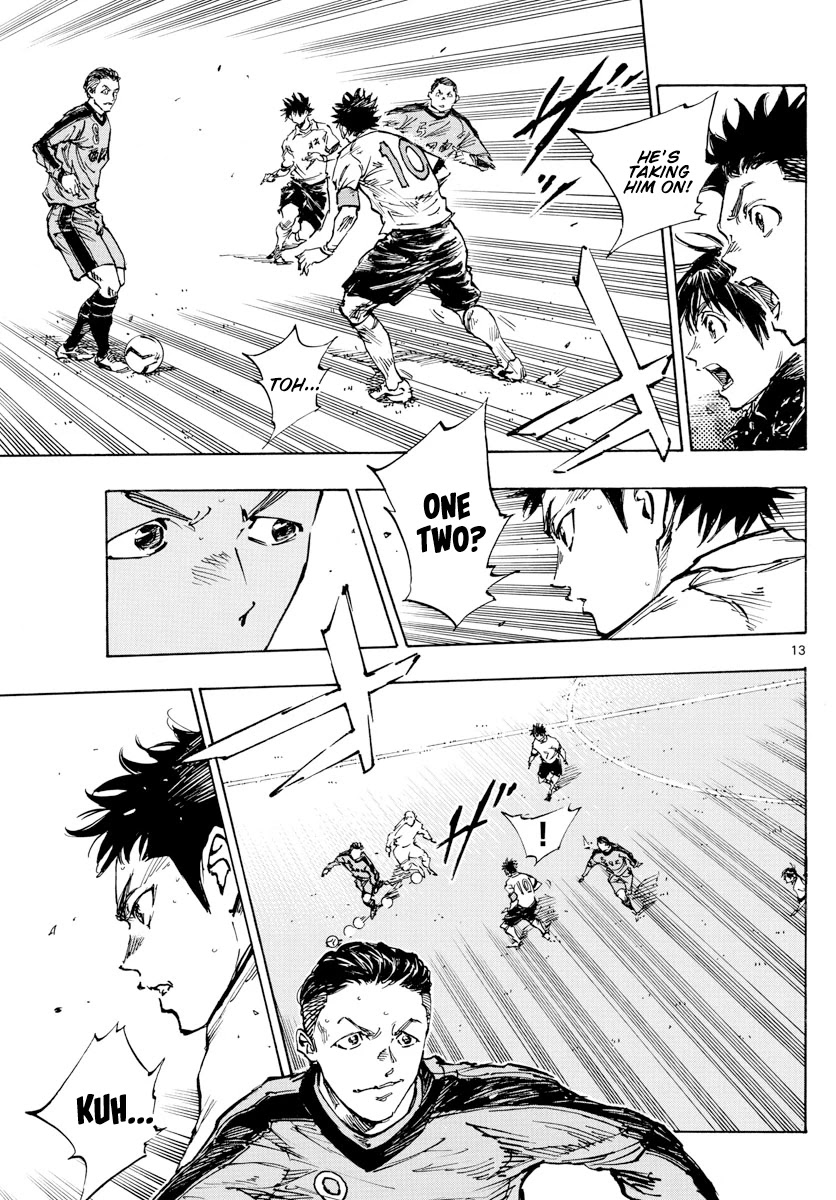 BE BLUES ~Ao ni nare~ Chapter 463 page 14 - Chapter 463: Solid Defense and Fast Attack