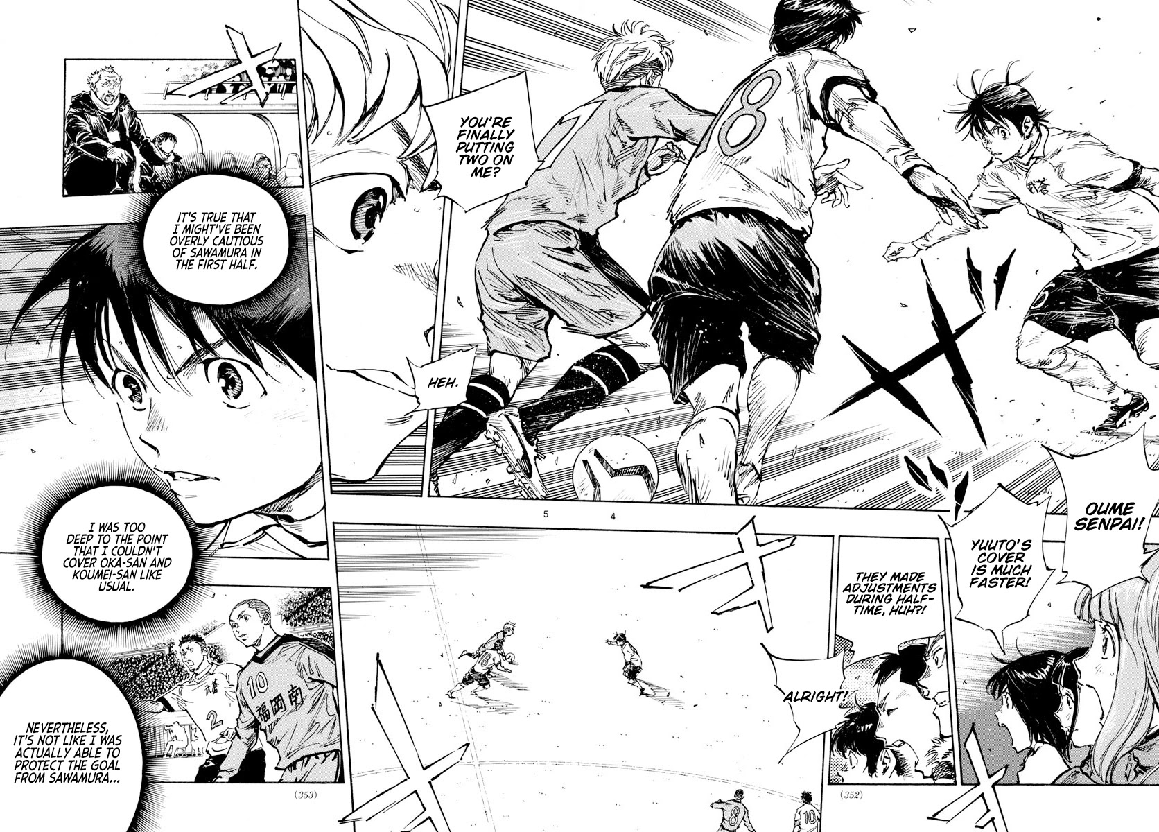 BE BLUES ~Ao ni nare~ Chapter 466 page 5 - Chapter 466: Counterattack