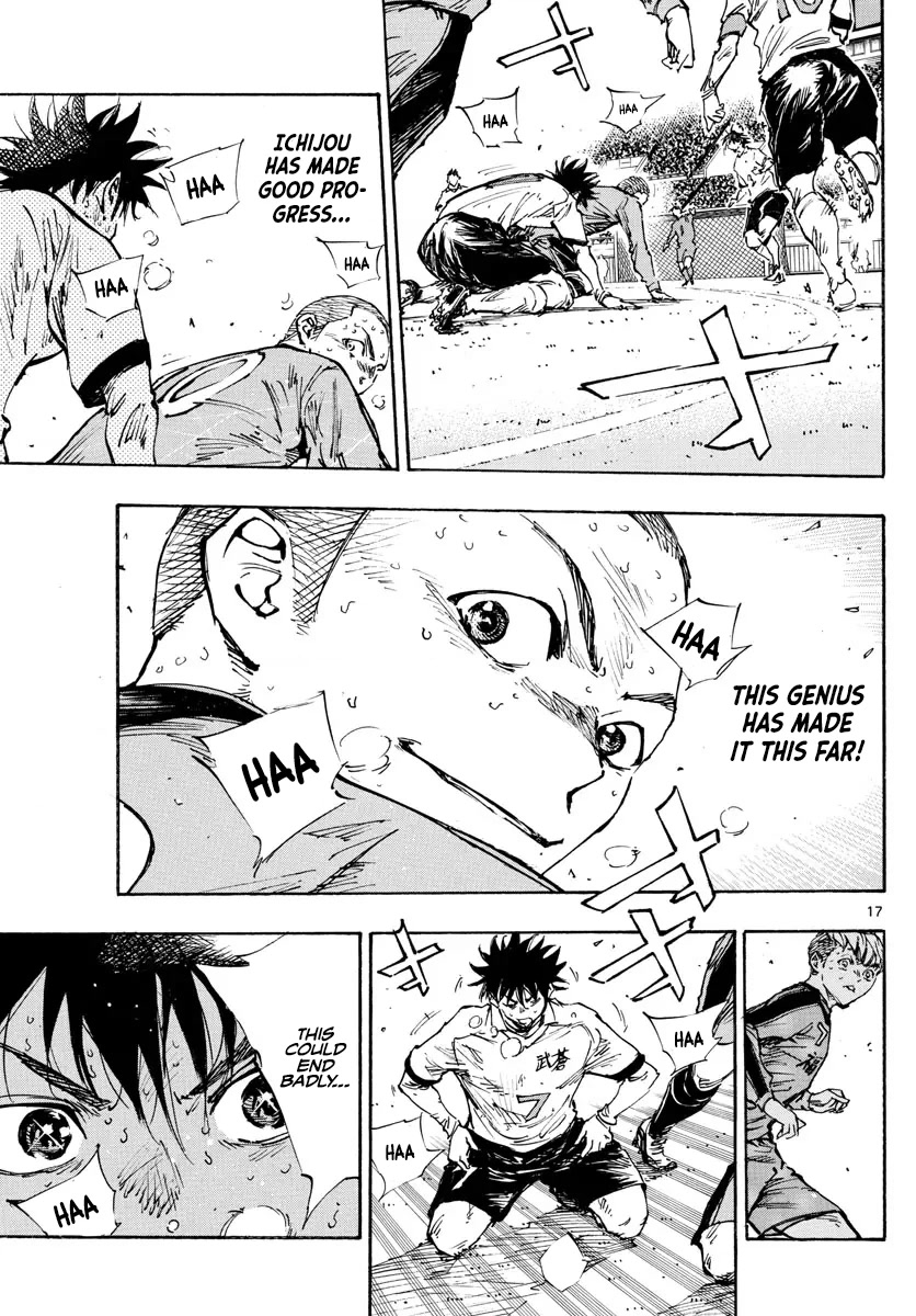 BE BLUES ~Ao ni nare~ Chapter 474 page 15 - Chapter 474: Ryuu VS Sawamura