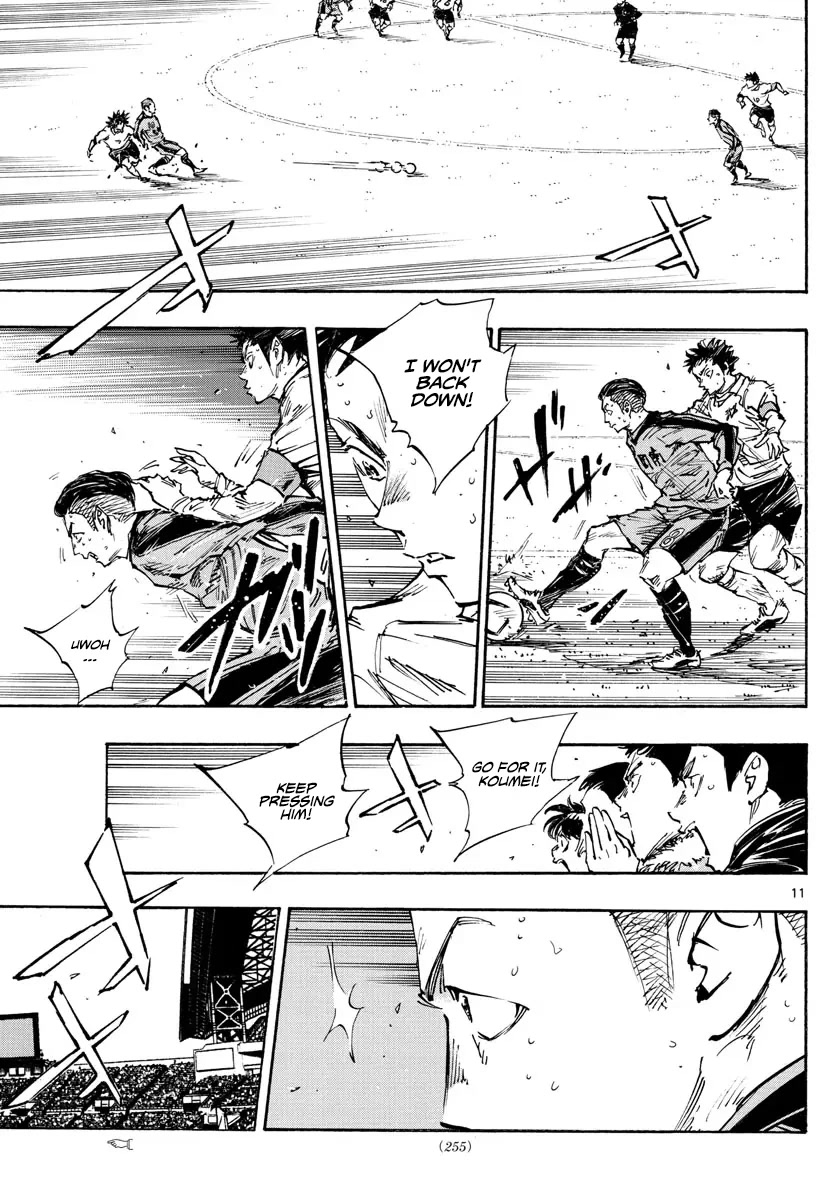 BE BLUES ~Ao ni nare~ Chapter 474 page 9 - Chapter 474: Ryuu VS Sawamura