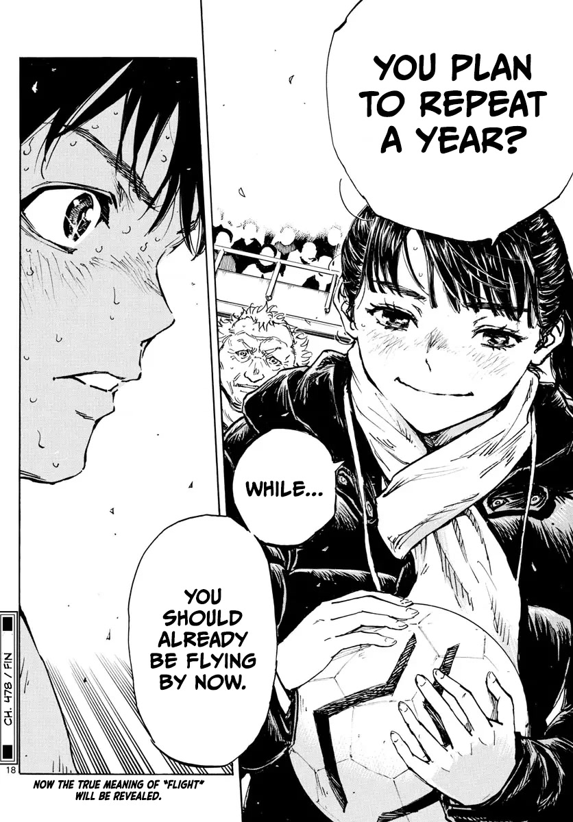 BE BLUES ~Ao ni nare~ Chapter 478 page 19 - Chapter 478: FLY