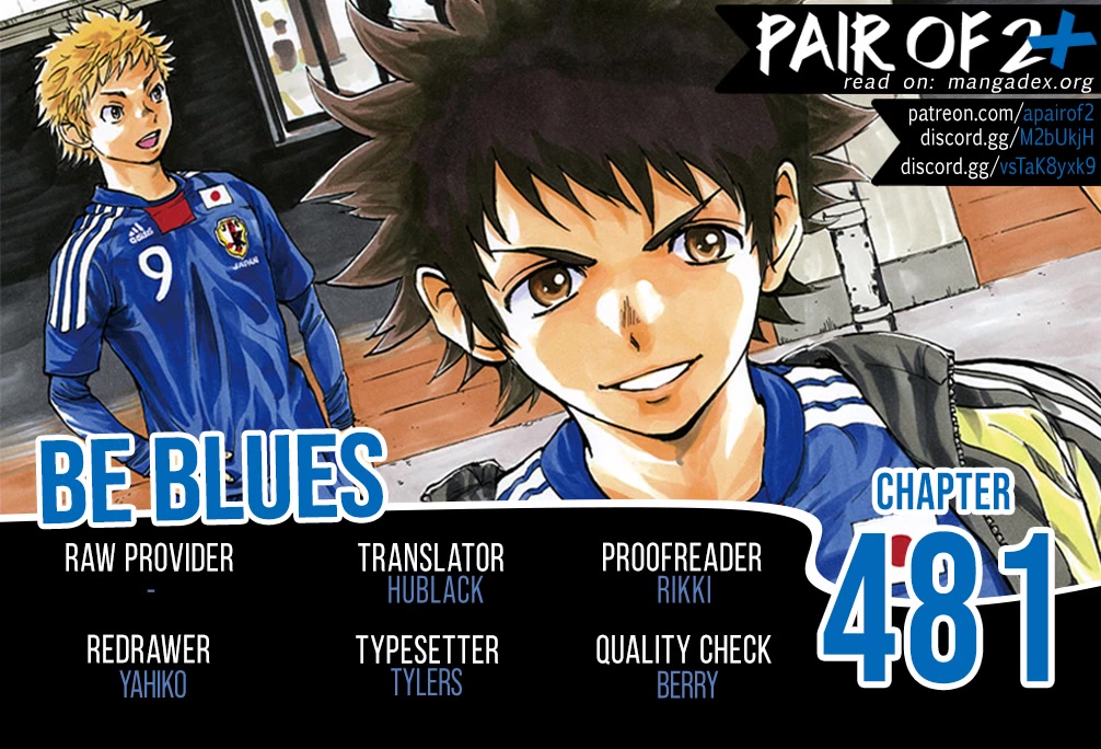 BE BLUES ~Ao ni nare~ Chapter 481 page 1 - Chapter 481: Sakuraba's True Worth