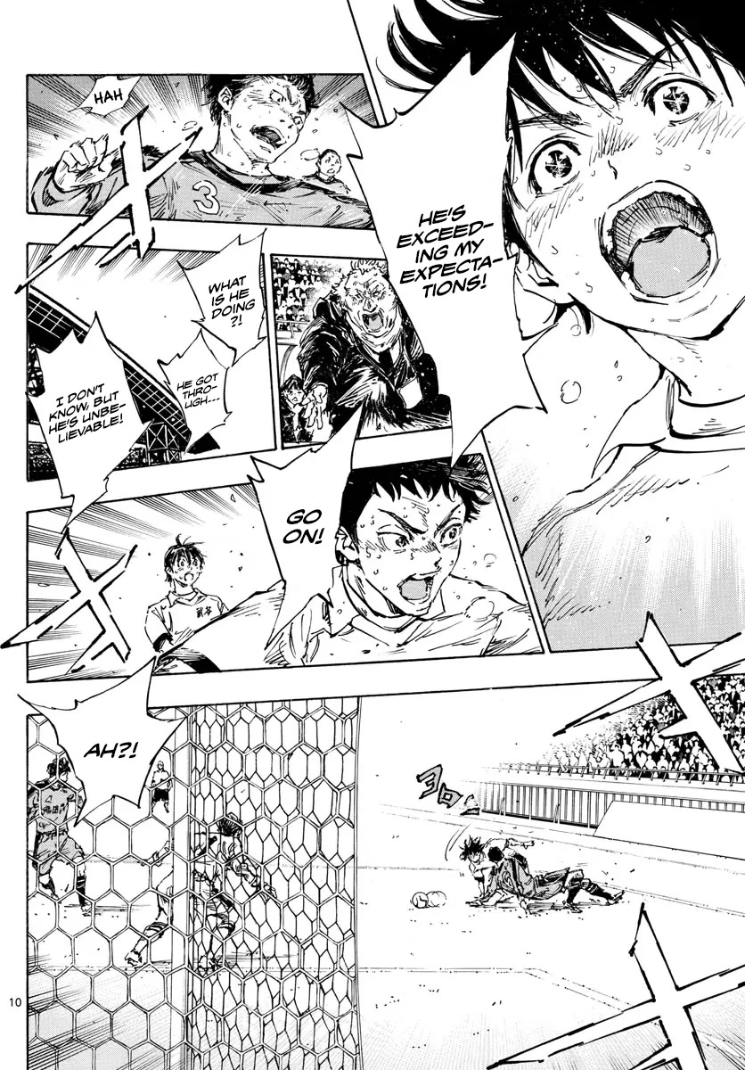 BE BLUES ~Ao ni nare~ Chapter 481 page 10 - Chapter 481: Sakuraba's True Worth