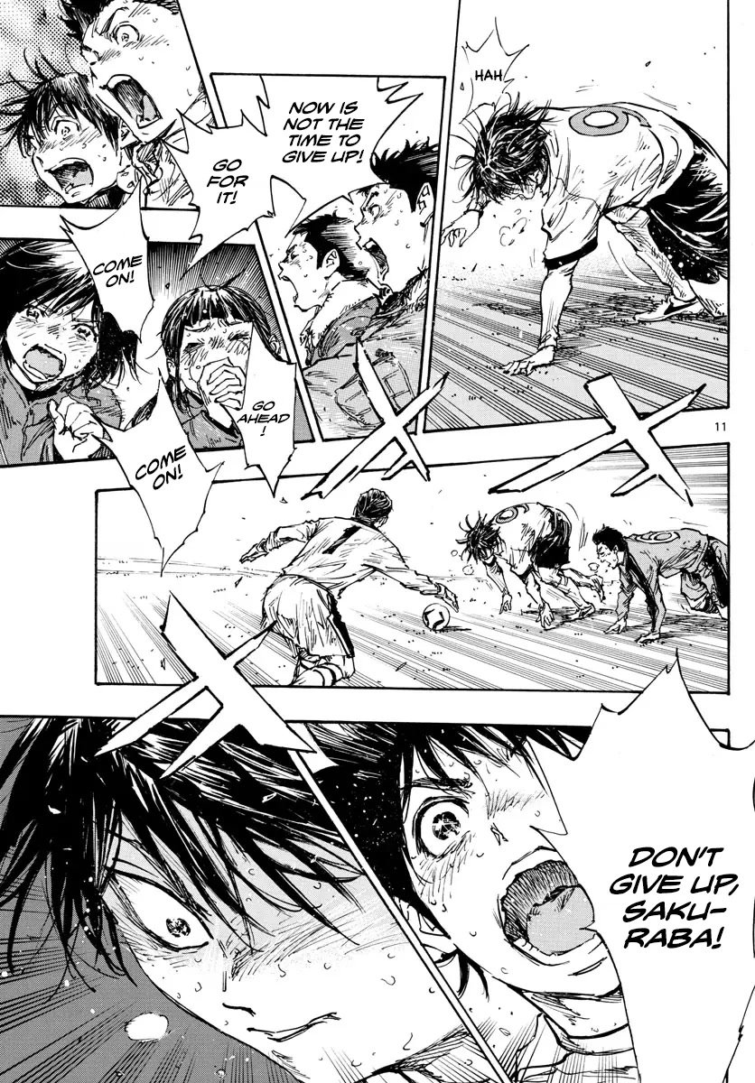 BE BLUES ~Ao ni nare~ Chapter 481 page 11 - Chapter 481: Sakuraba's True Worth