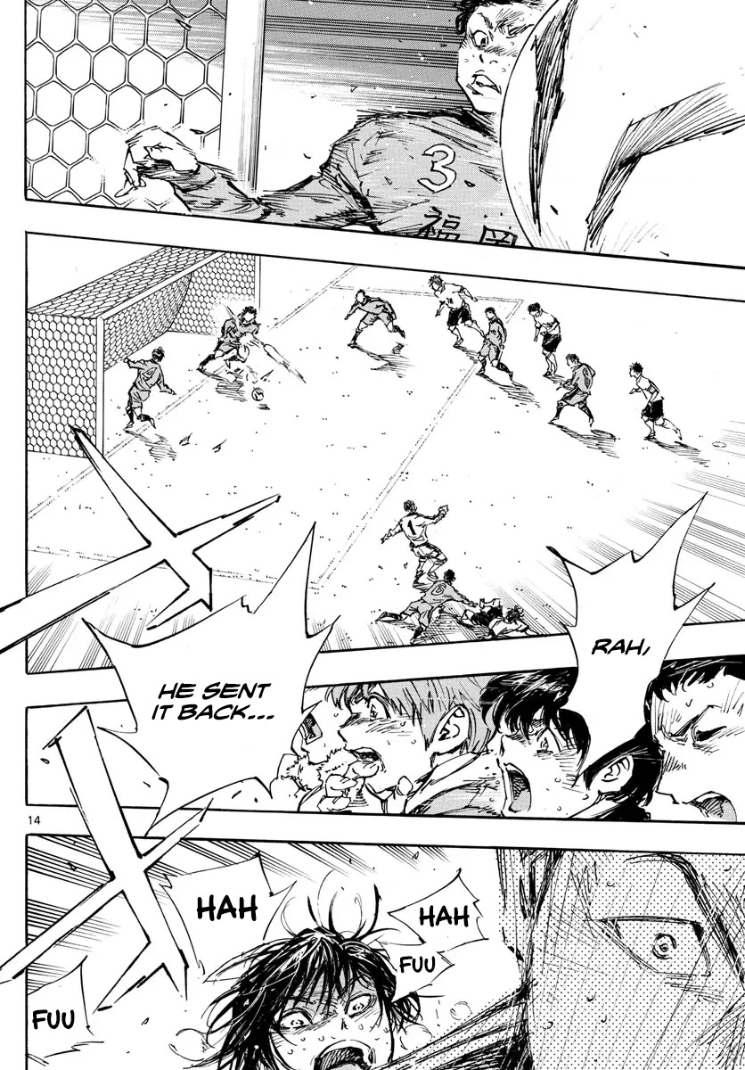 BE BLUES ~Ao ni nare~ Chapter 481 page 13 - Chapter 481: Sakuraba's True Worth