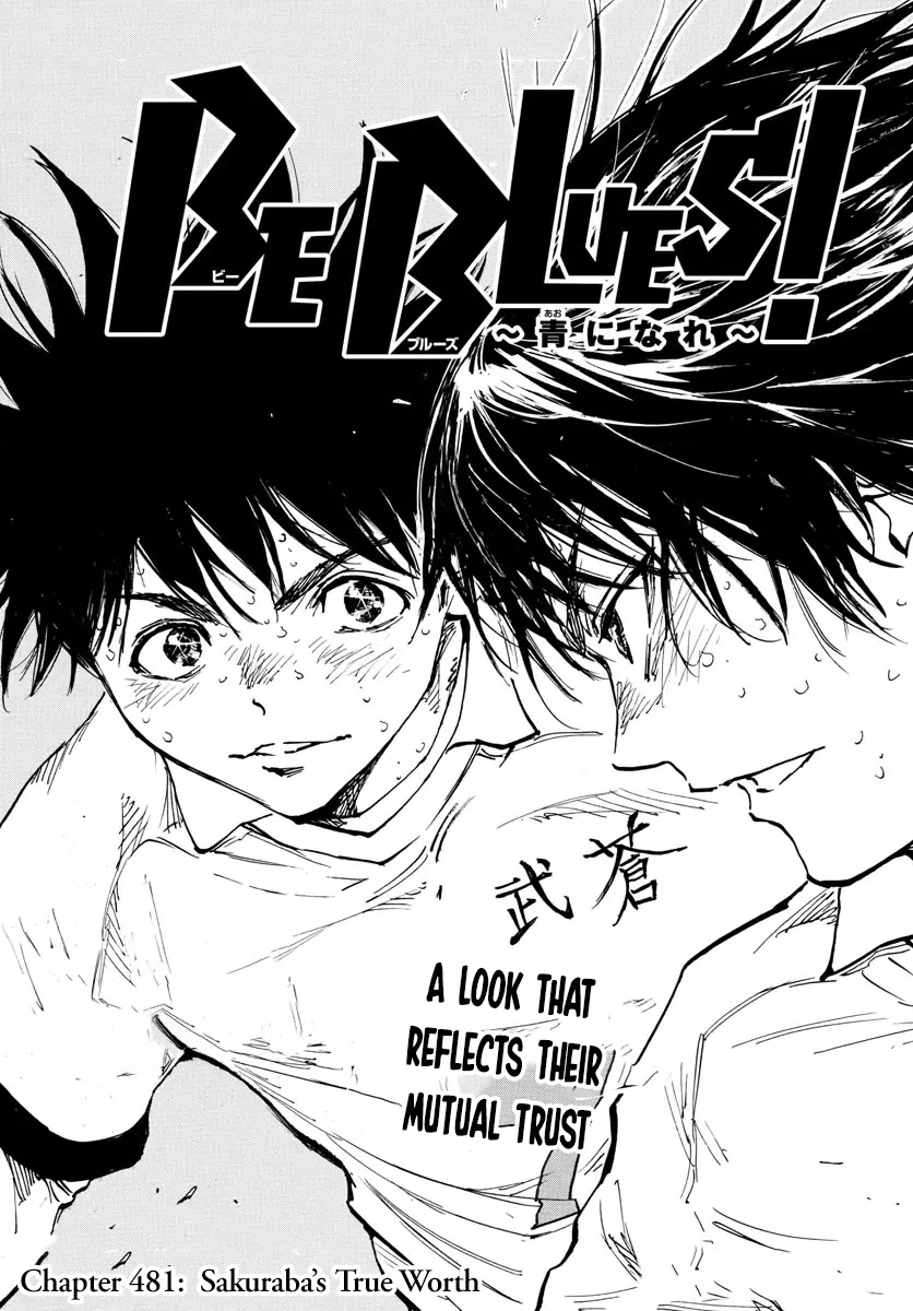 BE BLUES ~Ao ni nare~ Chapter 481 page 2 - Chapter 481: Sakuraba's True Worth