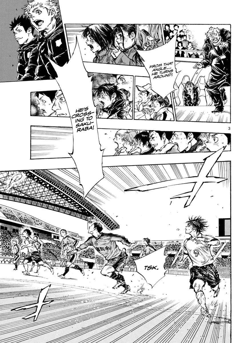 BE BLUES ~Ao ni nare~ Chapter 481 page 4 - Chapter 481: Sakuraba's True Worth