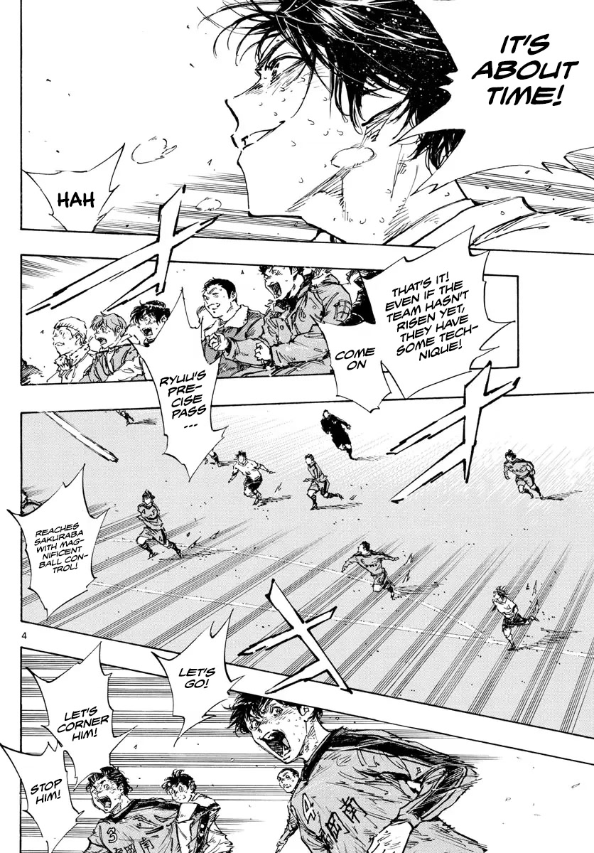 BE BLUES ~Ao ni nare~ Chapter 481 page 5 - Chapter 481: Sakuraba's True Worth