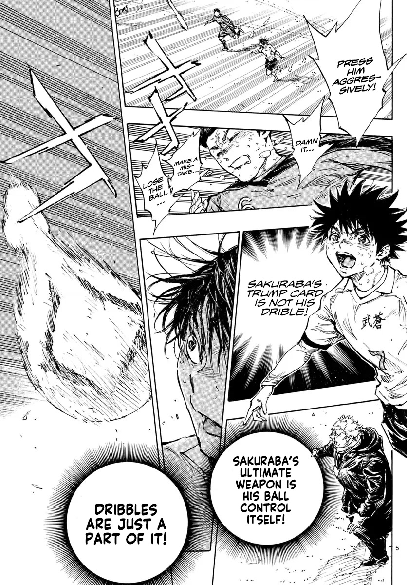 BE BLUES ~Ao ni nare~ Chapter 481 page 6 - Chapter 481: Sakuraba's True Worth
