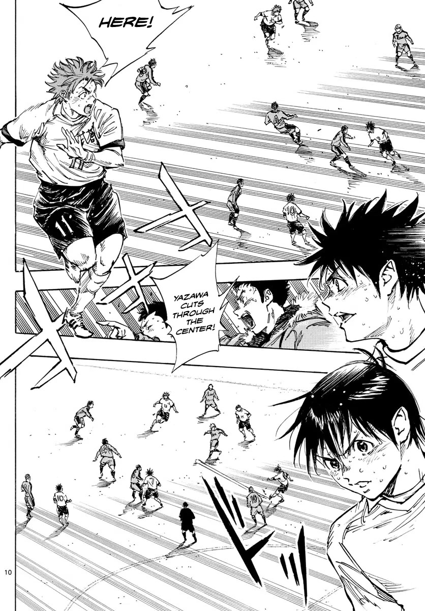 BE BLUES ~Ao ni nare~ Chapter 484 page 10 - Chapter 484: Team Work
