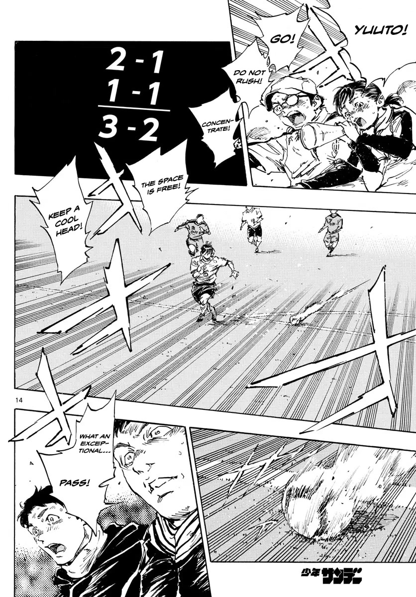 BE BLUES ~Ao ni nare~ Chapter 485 page 13 - Chapter 485: Thank You So Much