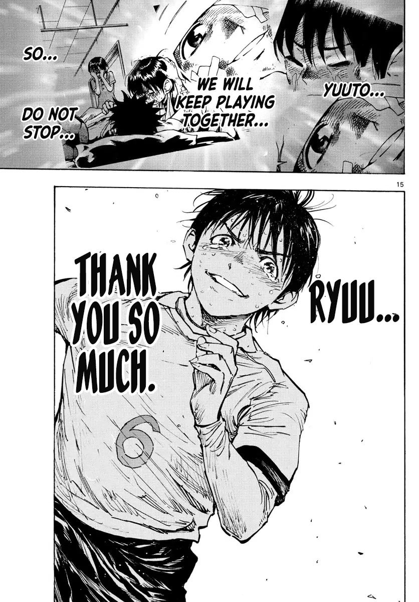 BE BLUES ~Ao ni nare~ Chapter 485 page 14 - Chapter 485: Thank You So Much