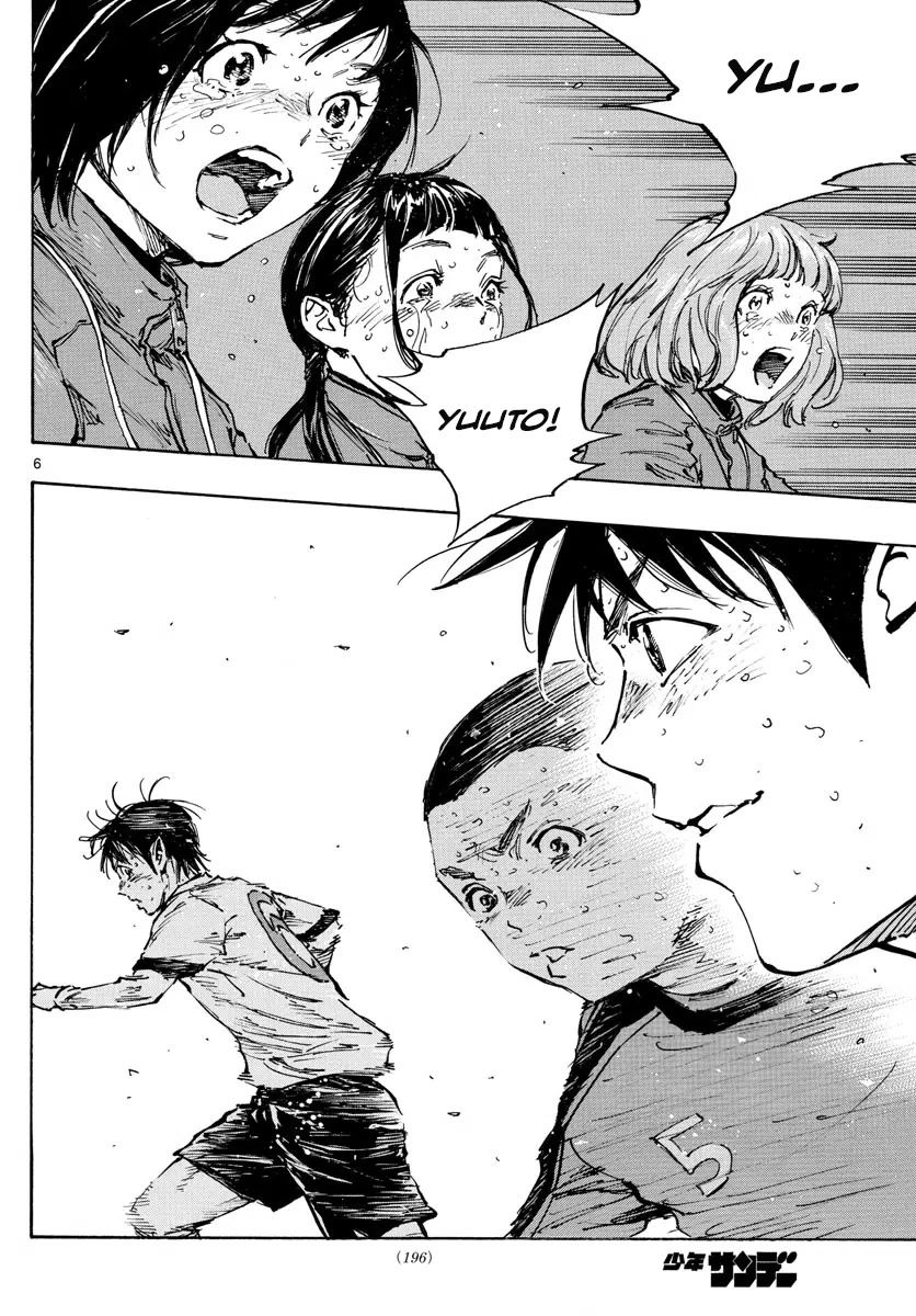 BE BLUES ~Ao ni nare~ Chapter 485 page 6 - Chapter 485: Thank You So Much