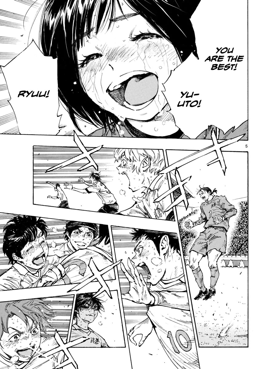 BE BLUES ~Ao ni nare~ Chapter 486 page 6 - Chapter 486: Hearts In Unison