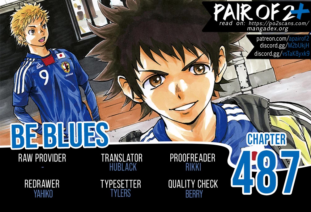 BE BLUES ~Ao ni nare~ Chapter 487 page 1 - Chapter 487: The Last Battle
