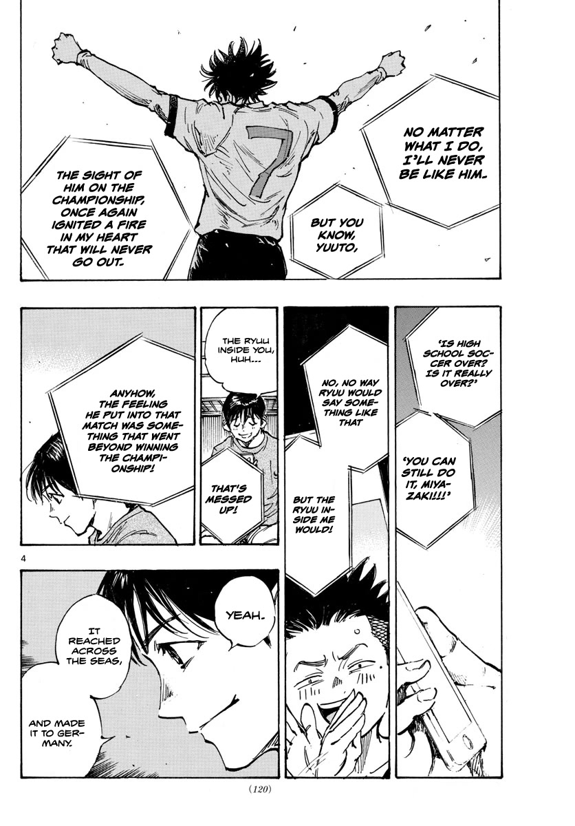 BE BLUES ~Ao ni nare~ Chapter 489 page 5 - Chapter 489: The Final League Be Blue [END]
