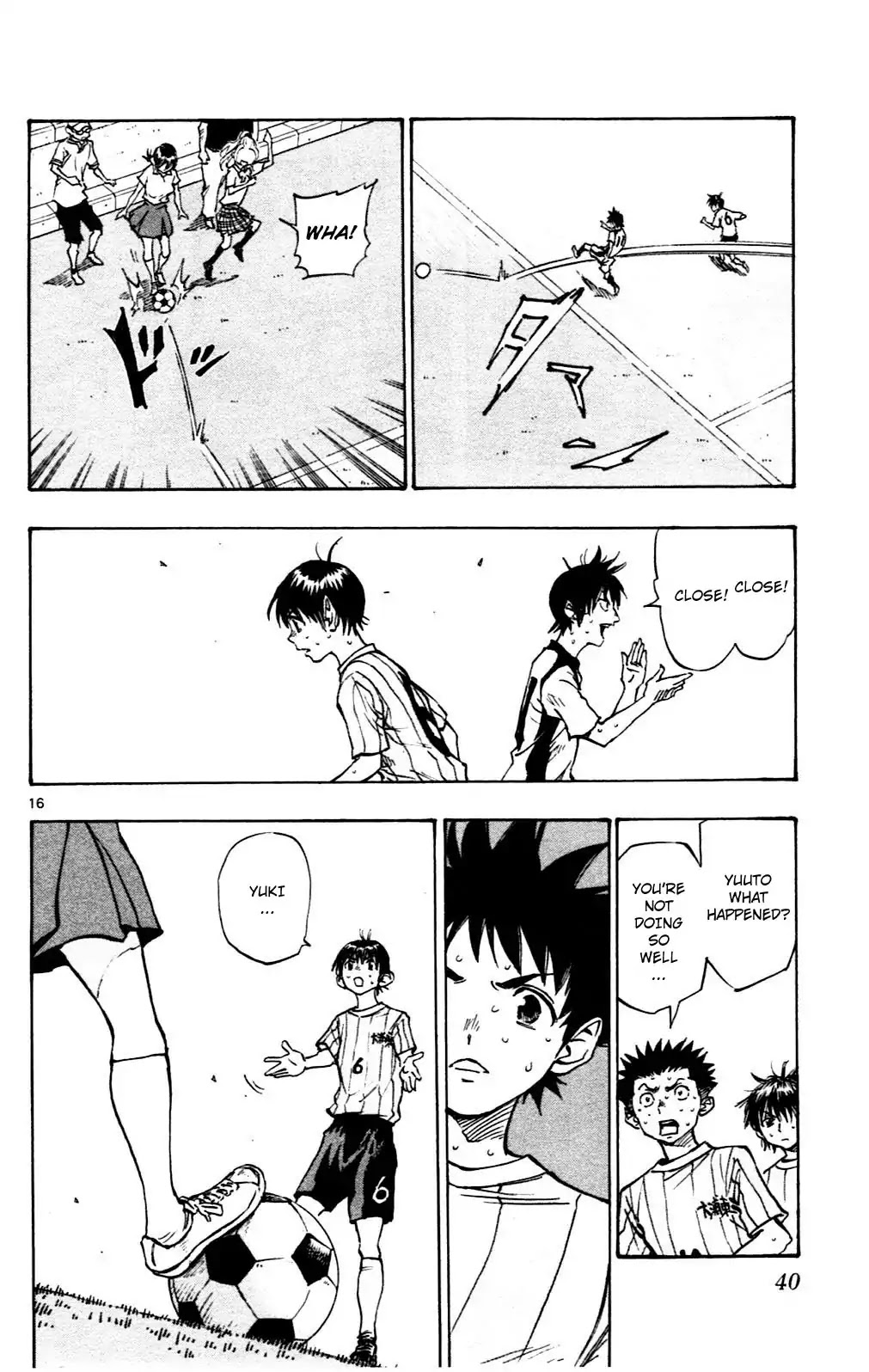 BE BLUES ~Ao ni nare~ Chapter 49 page 16 - Chapter 49: Yuuto's Hesitation