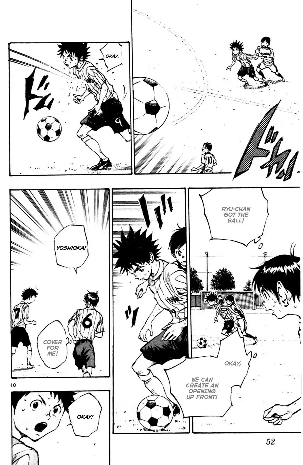 BE BLUES ~Ao ni nare~ Chapter 50 page 10 - Chapter 50: Counter Attack on the Right Side!