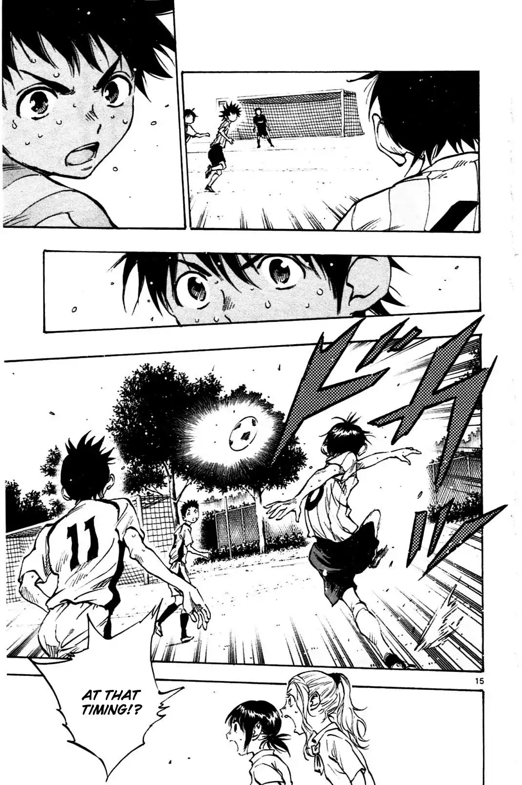 BE BLUES ~Ao ni nare~ Chapter 50 page 15 - Chapter 50: Counter Attack on the Right Side!