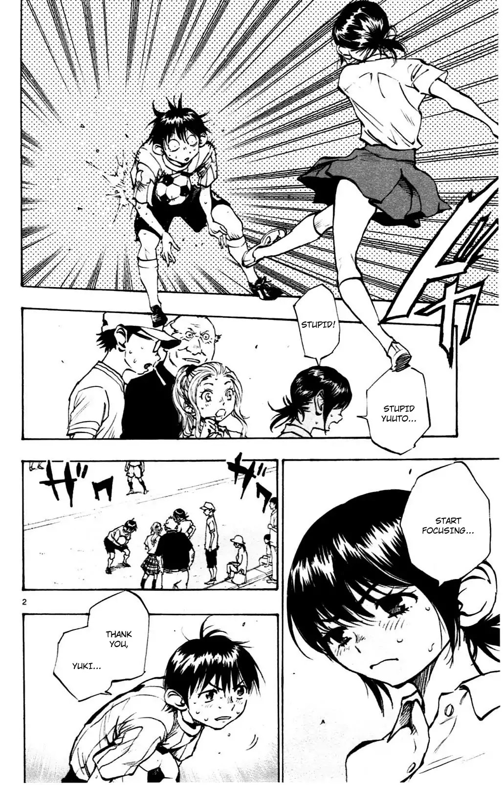 BE BLUES ~Ao ni nare~ Chapter 50 page 2 - Chapter 50: Counter Attack on the Right Side!