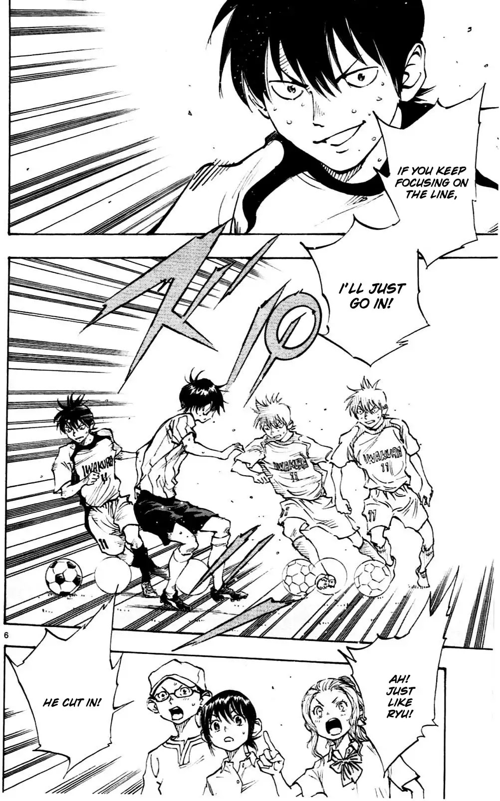 BE BLUES ~Ao ni nare~ Chapter 50 page 6 - Chapter 50: Counter Attack on the Right Side!