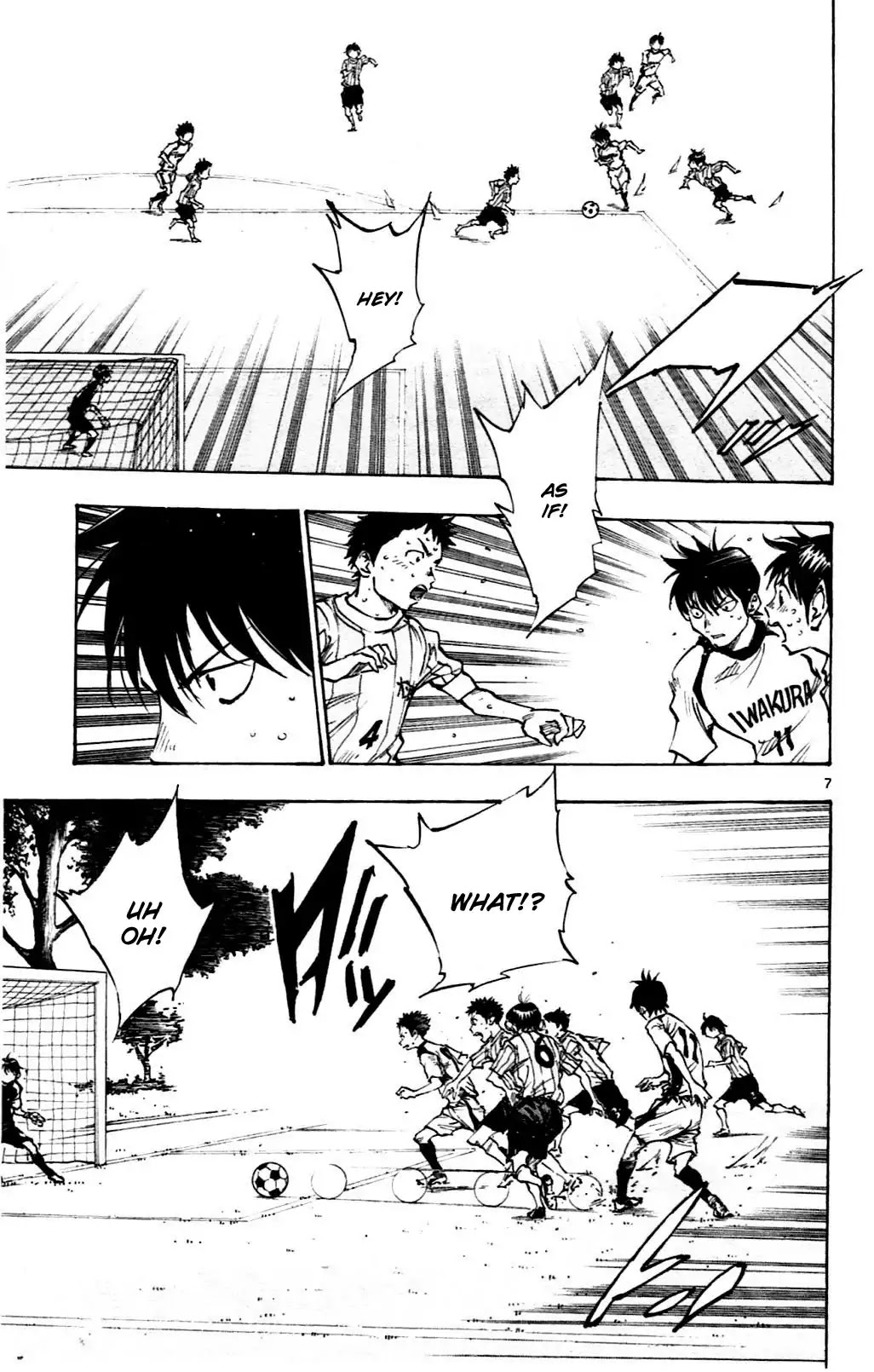 BE BLUES ~Ao ni nare~ Chapter 50 page 7 - Chapter 50: Counter Attack on the Right Side!