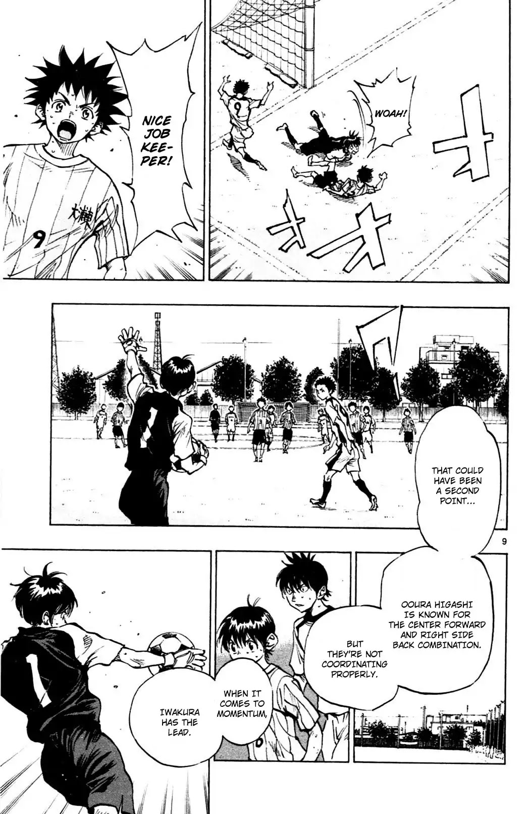 BE BLUES ~Ao ni nare~ Chapter 50 page 9 - Chapter 50: Counter Attack on the Right Side!