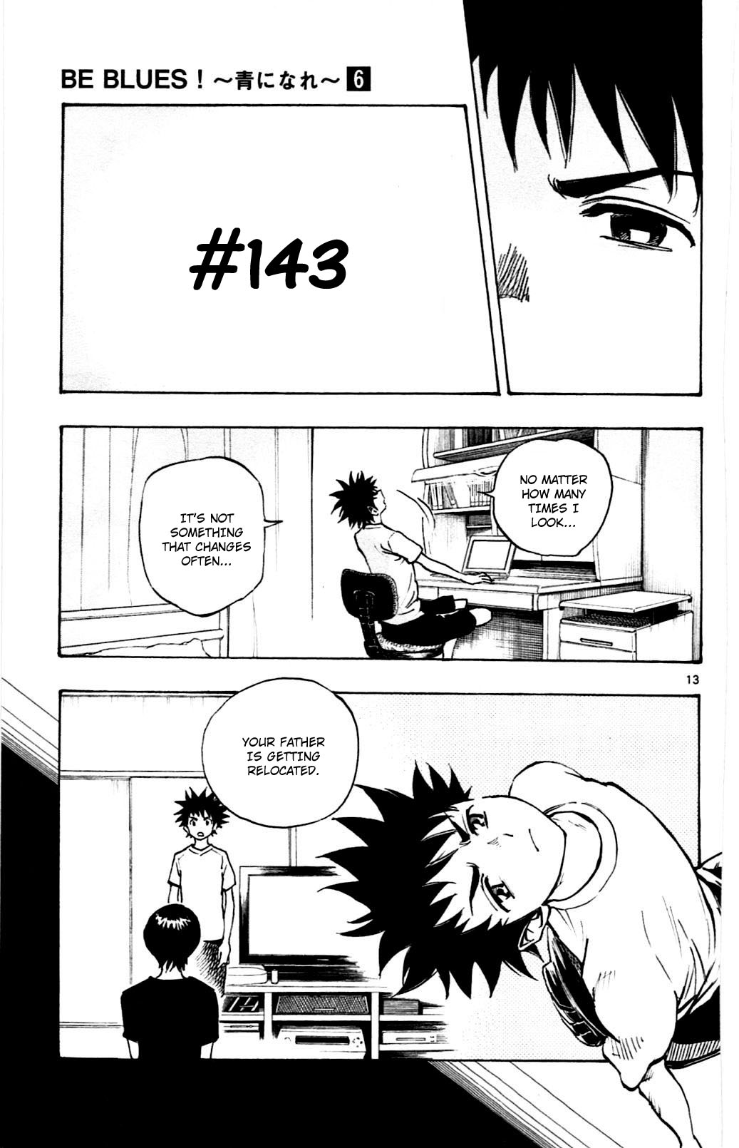 BE BLUES ~Ao ni nare~ Chapter 53 page 13 - Chapter 53: Ryu's struggles