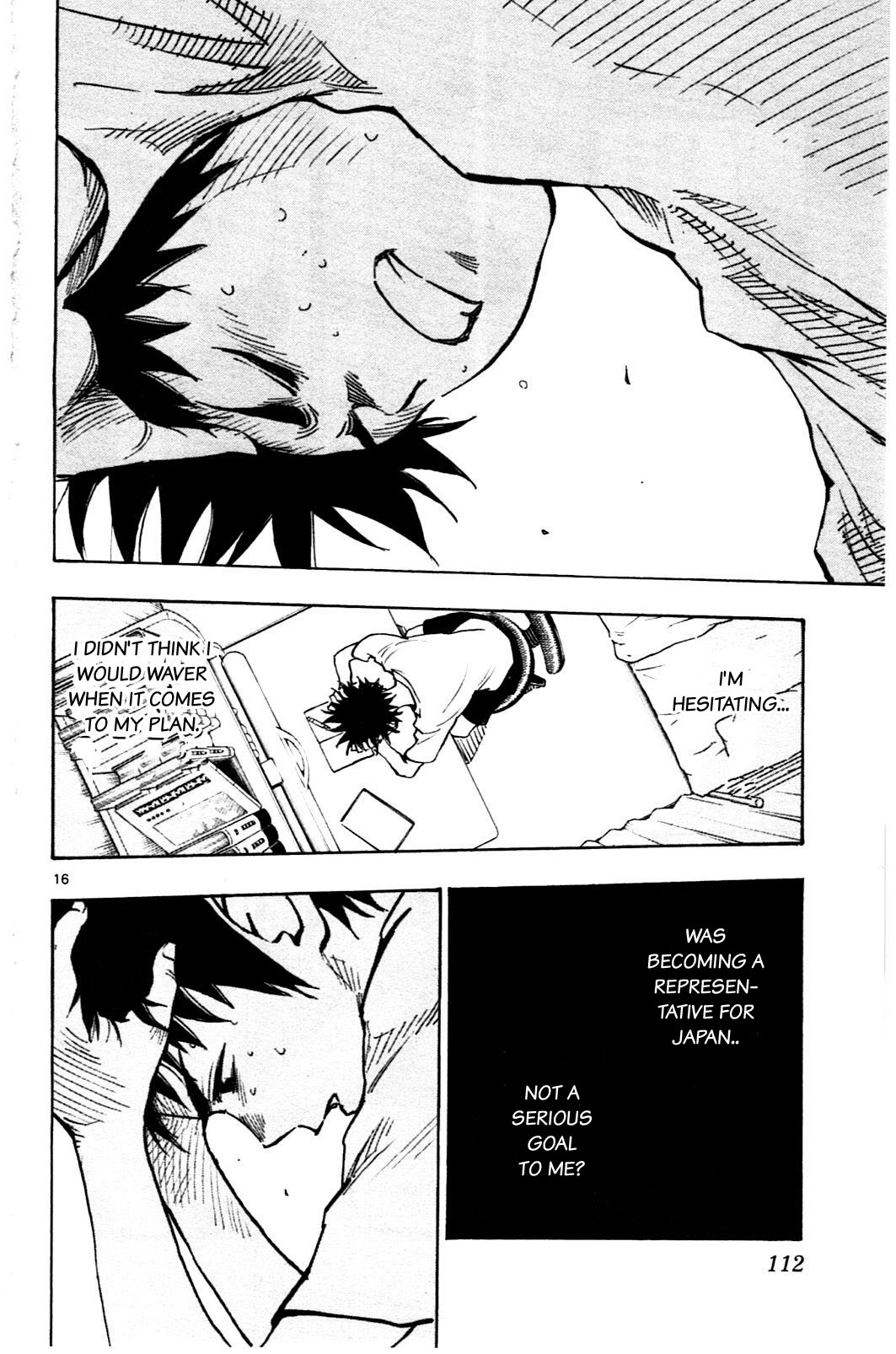 BE BLUES ~Ao ni nare~ Chapter 53 page 16 - Chapter 53: Ryu's struggles