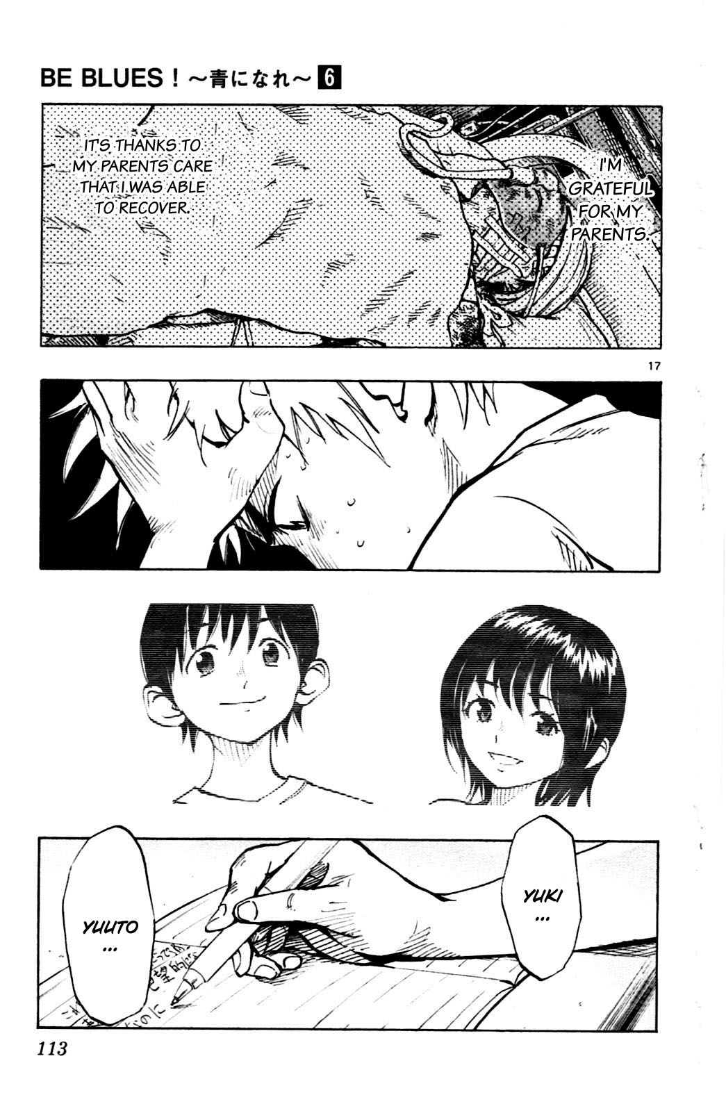 BE BLUES ~Ao ni nare~ Chapter 53 page 17 - Chapter 53: Ryu's struggles