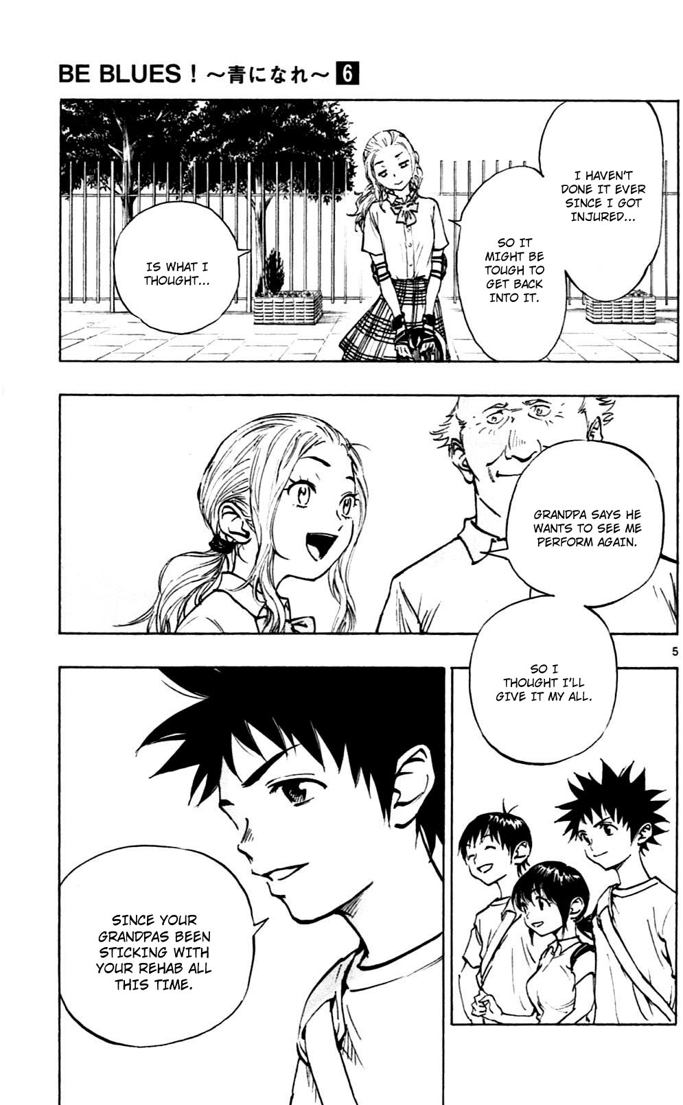 BE BLUES ~Ao ni nare~ Chapter 53 page 5 - Chapter 53: Ryu's struggles