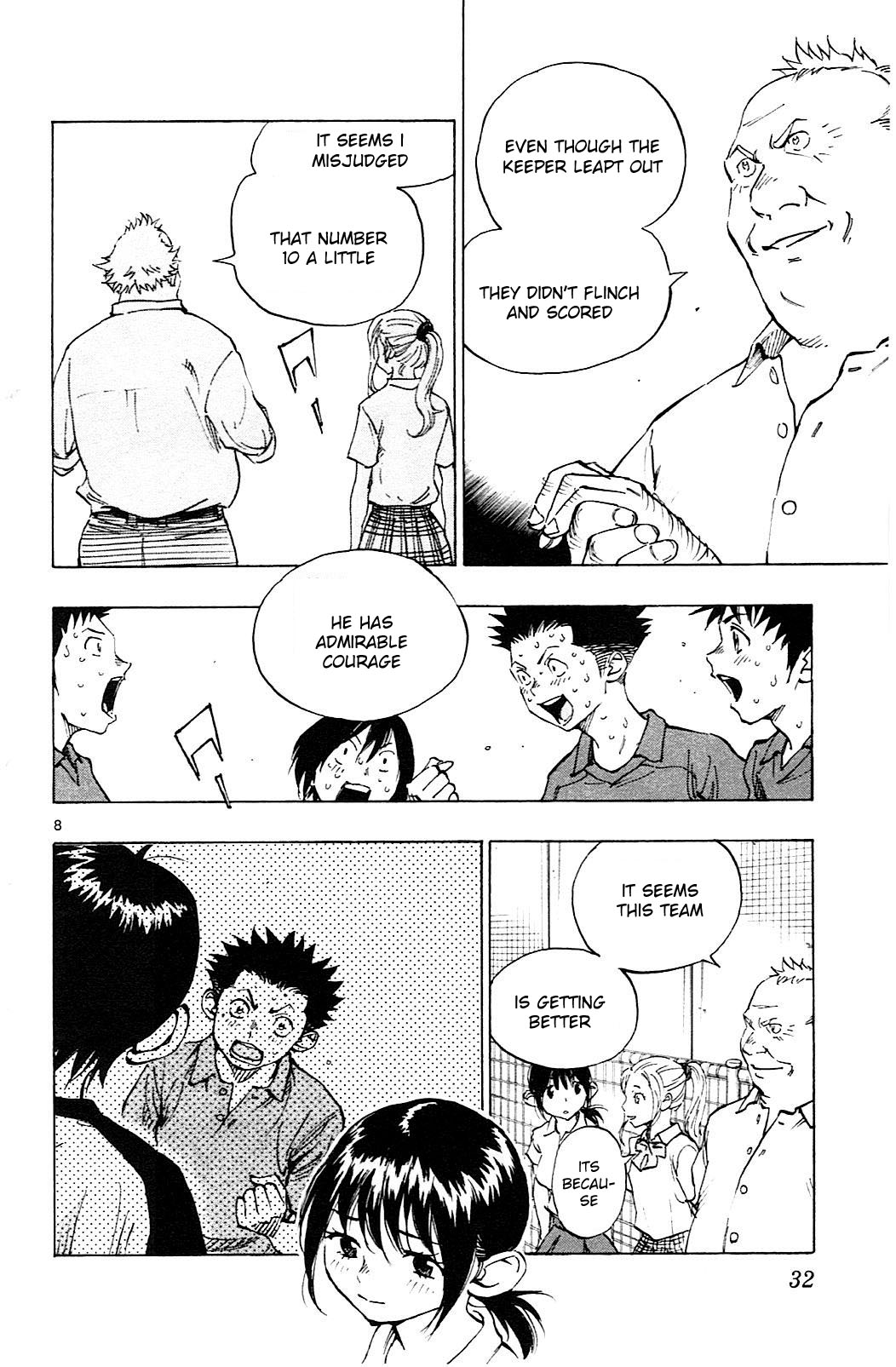 BE BLUES ~Ao ni nare~ Chapter 59 page 8 - Chapter 59: Nabeken Again