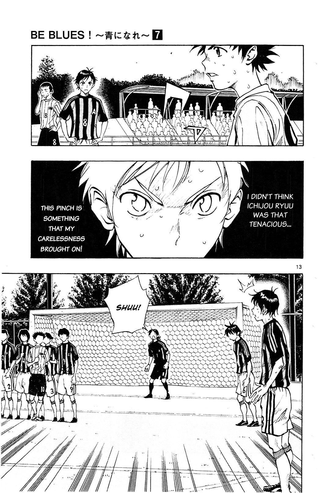 BE BLUES ~Ao ni nare~ Chapter 64 page 13 - Chapter 64: Tens and thousands of times...