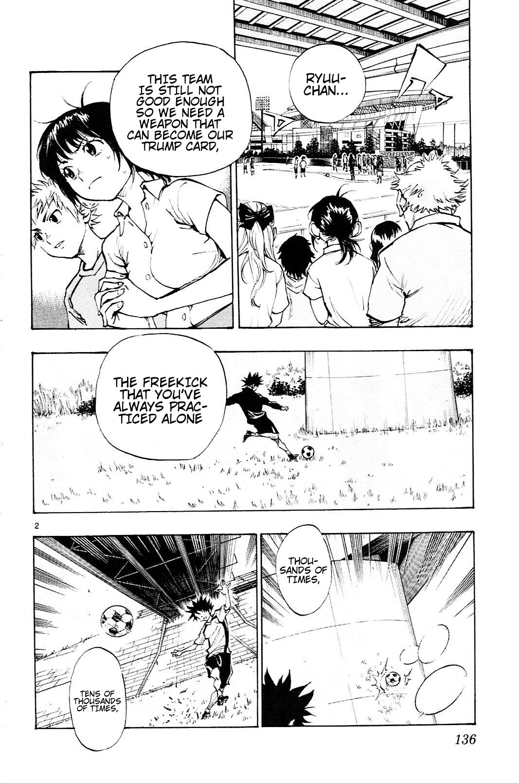 BE BLUES ~Ao ni nare~ Chapter 65 page 3 - Chapter 65: Ryuu vs Nabeken