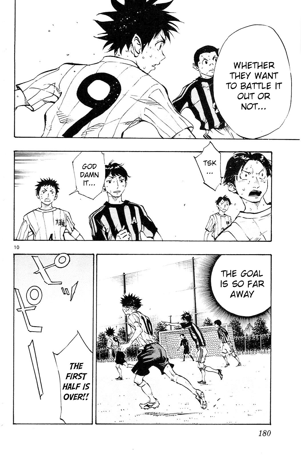 BE BLUES ~Ao ni nare~ Chapter 67 page 11 - Chapter 67: Half time
