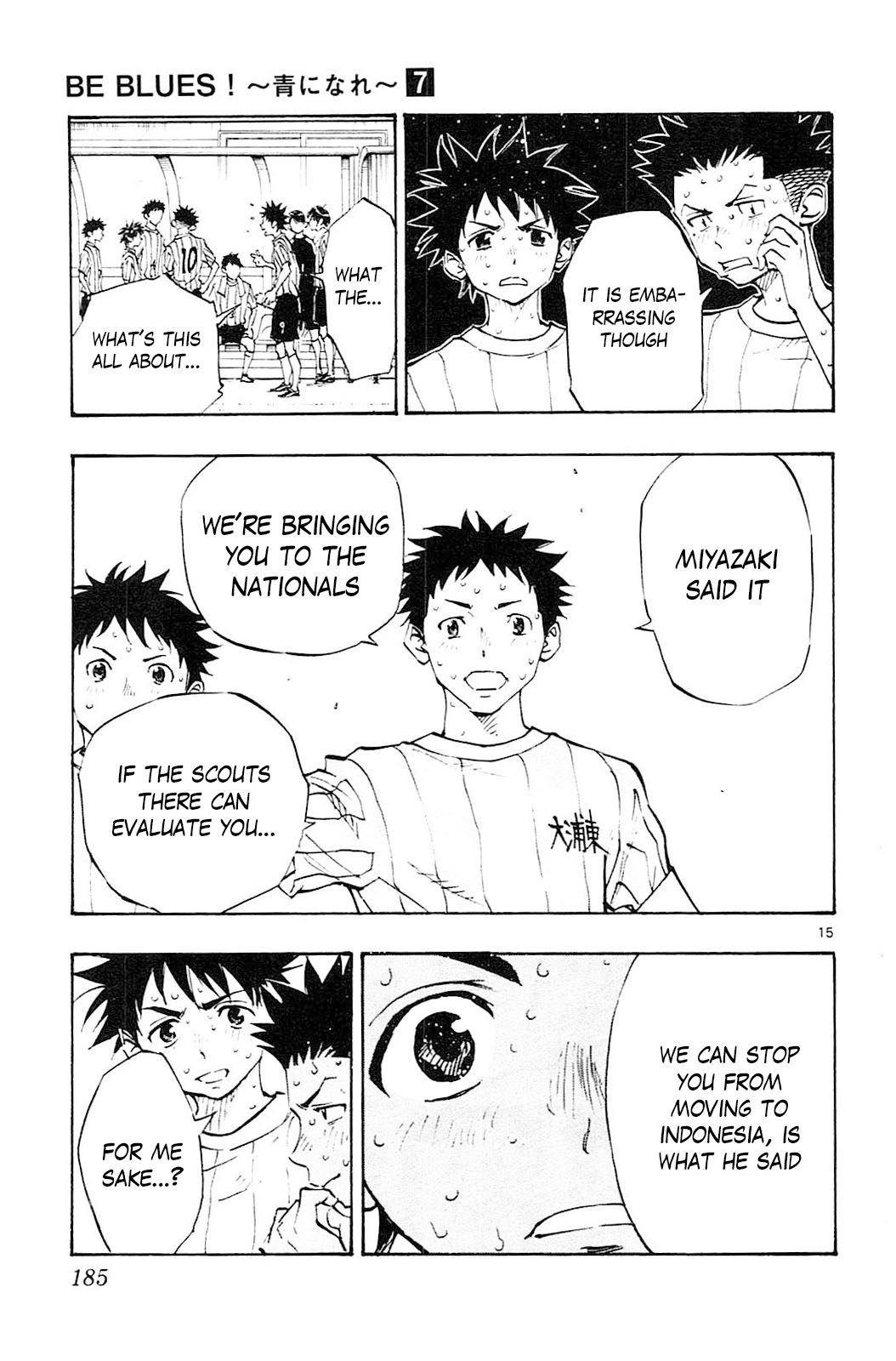 BE BLUES ~Ao ni nare~ Chapter 67 page 16 - Chapter 67: Half time